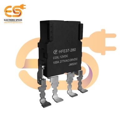 HFE37-280/12-2SHT2-R 12V 100A Through Hole 4-Pin Negative Polarity Relay Double Coil Latching